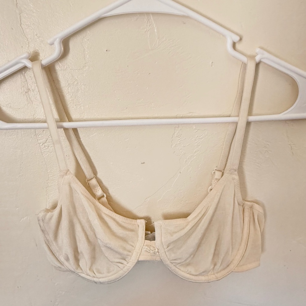 Dior Cream Balconette Bra with Adjustable Straps